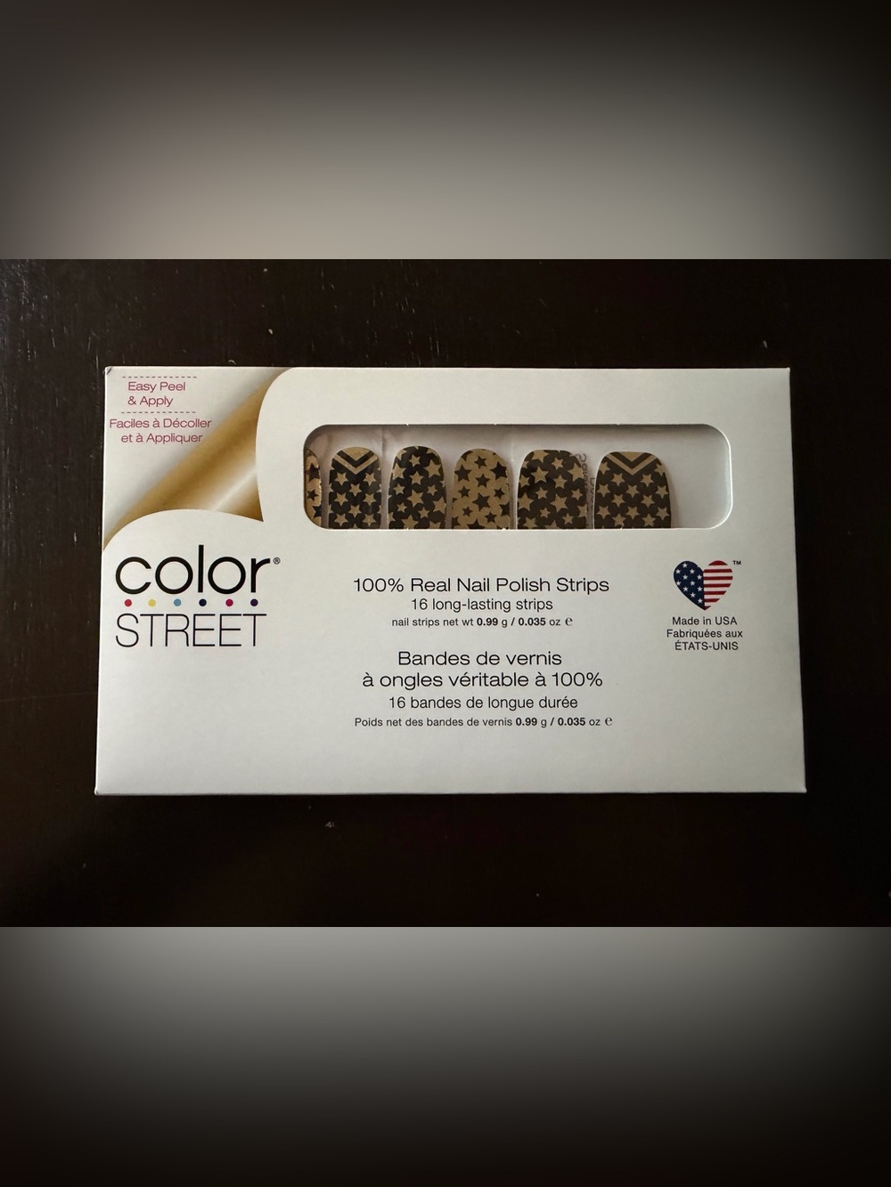 Color Street Salute To You Nail Polish Strips